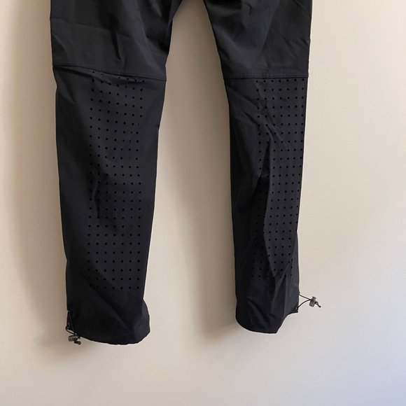 Mens Under Armour Black Heat Gear Zipped Pants Large - Picture 7 of 10